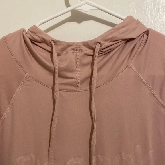 Reebok women’s lightweight hoodie, size Medium, dusty rose pink - Picture 2 of 7
